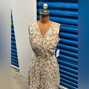 ANNELLA Midi Dress Floral Print NWT Size 6 US